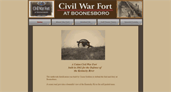 Desktop Screenshot of civilwarfortatboonesboro.com
